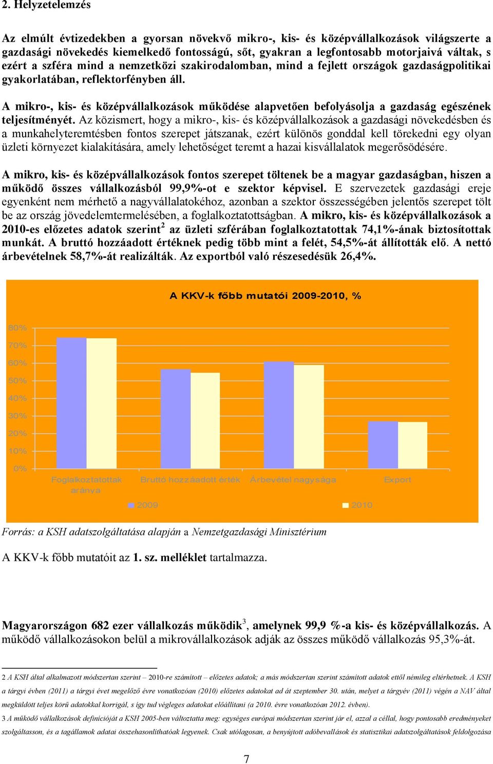 A mikro-, kis- és középvállalkozások működése alapvetően befolyásolja a gazdaság egészének teljesítményét.