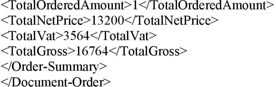 <TotalVat>3564</TotalVat>