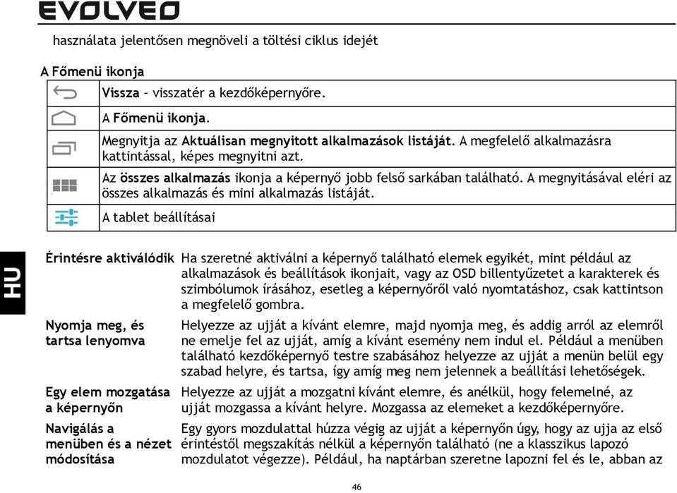 A megnyitásával eléri az összes alkalmazás és mini alkalmazás listáját.