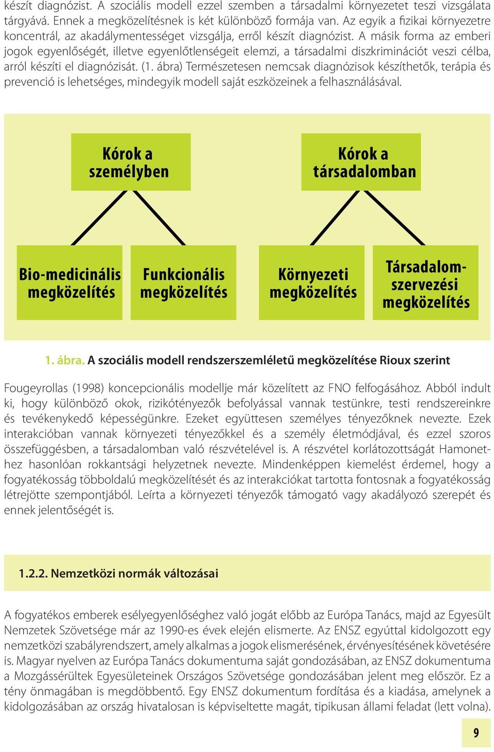 A másik forma az emberi jogok egyenlőségét, illetve egyenlőtlenségeit elemzi, a társadalmi diszkriminációt veszi célba, arról készíti el diagnózisát. (1.