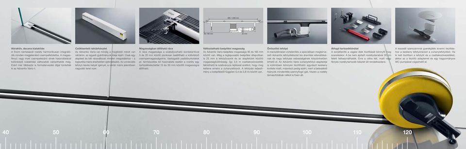 Csökkentett raktárkészlet Az Advantix Vario-val mindig a megfelelő méret van raktáron, az egyedi gyártmányok ideje lejárt.