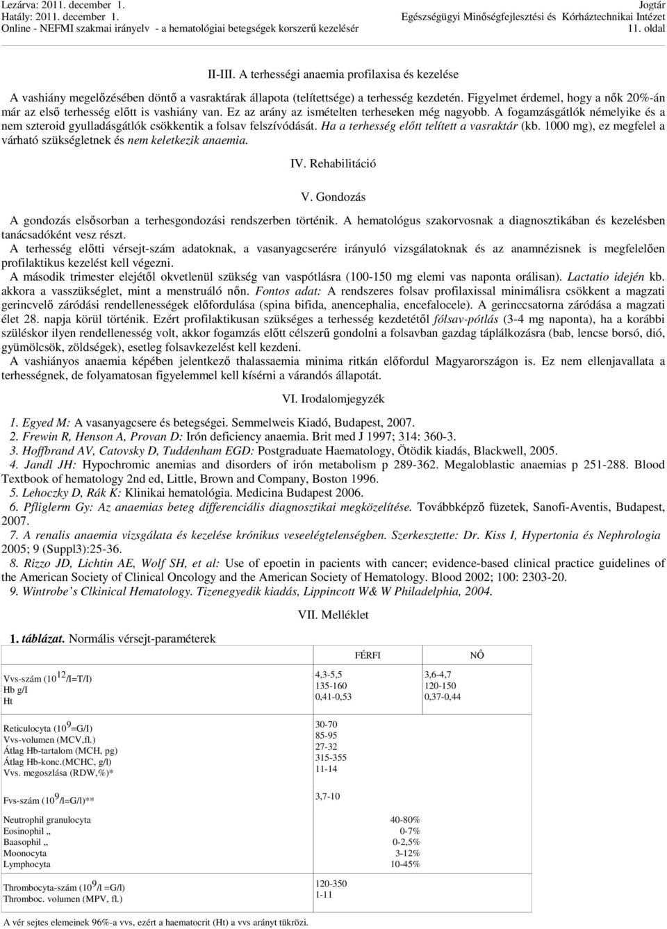 A fogamzásgátlók némelyike és a nem szteroid gyulladásgátlók csökkentik a folsav felszívódását. Ha a terhesség előtt telített a vasraktár (kb.