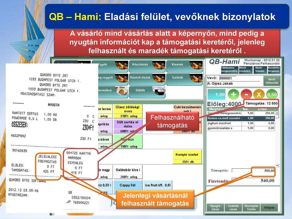 támogatási keretéről, jelenleg felhasznált és maradék támogatási