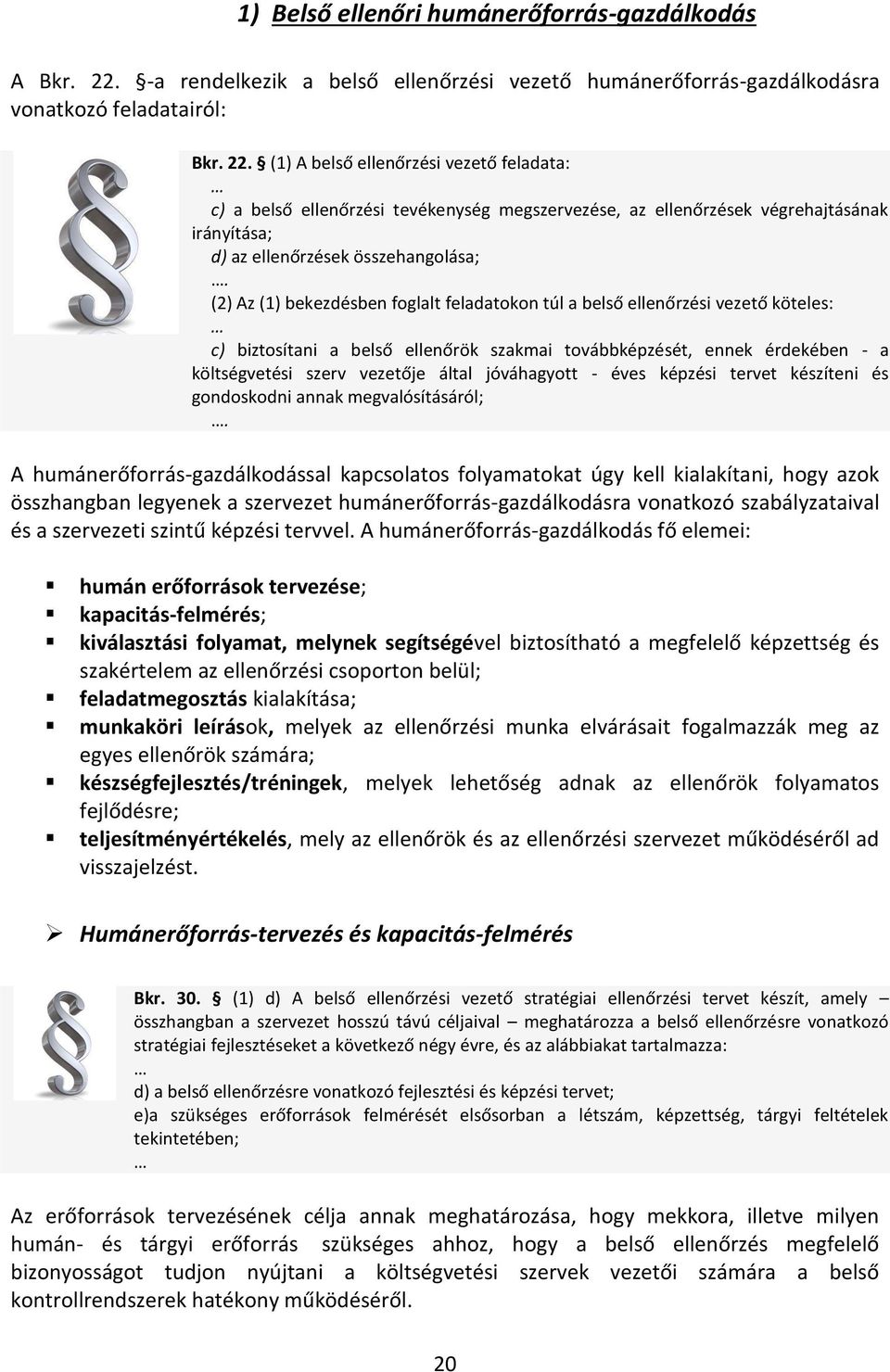 (1) A belső ellenőrzési vezető feladata: c) a belső ellenőrzési tevékenység megszervezése, az ellenőrzések végrehajtásának irányítása; d) az ellenőrzések összehangolása;.