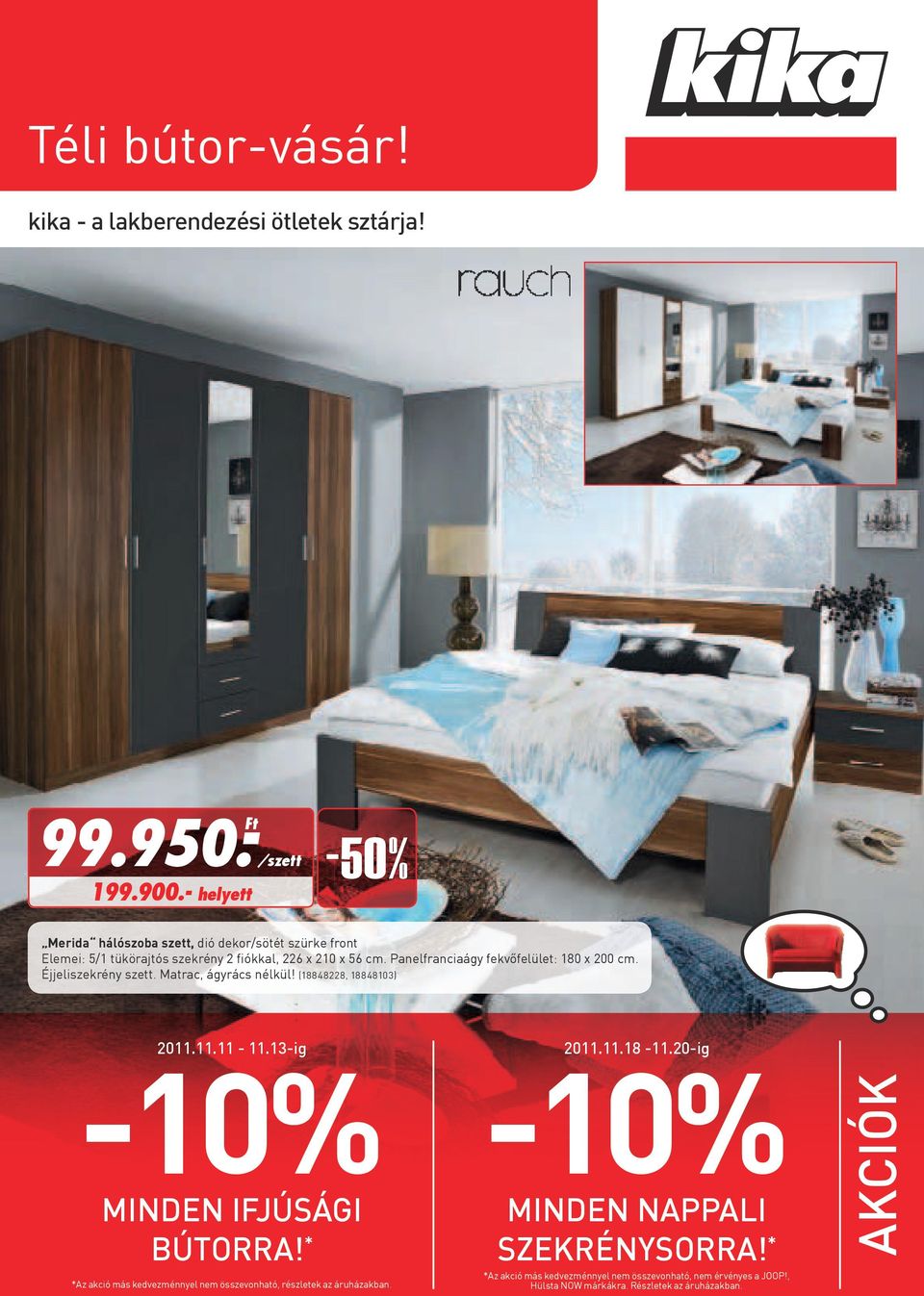 10 10 ft/szett helyett 50 téli bútor vásár! akciÃk ...