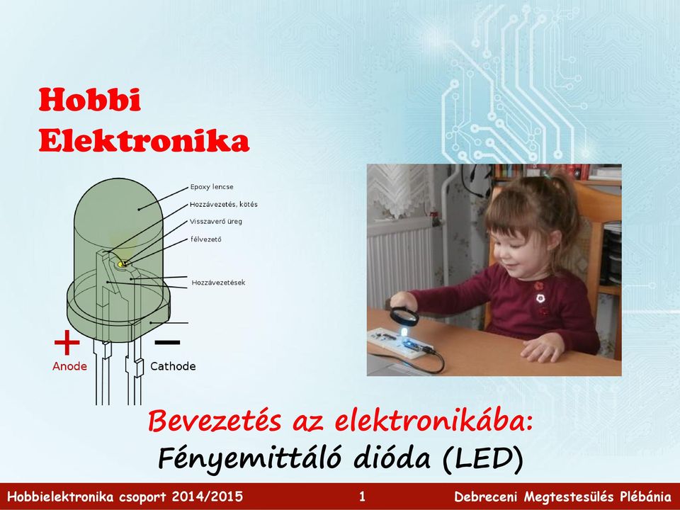 elektronikába: