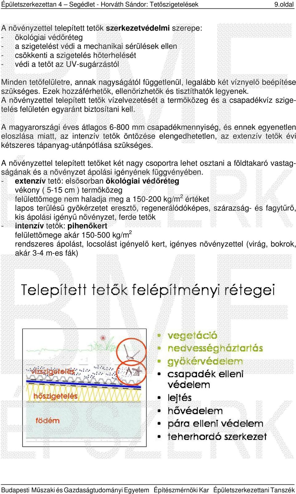 UV-sugárzástól Minden tetőfelületre, annak nagyságától függetlenül, legalább két víznyelő beépítése szükséges. Ezek hozzáférhetők, ellenőrizhetők és tisztíthatók legyenek.