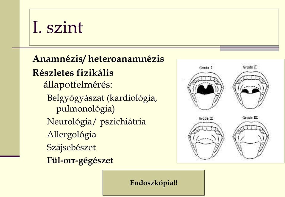 (kardiológia, pulmonológia) Neurológia/