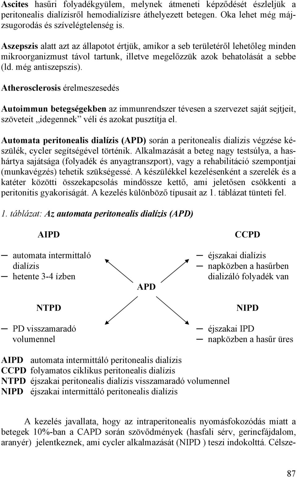 Atherosclerosis érelmeszesedés Autoimmun betegségekben az immunrendszer tévesen a szervezet saját sejtjeit, szöveteit idegennek véli és azokat pusztítja el.