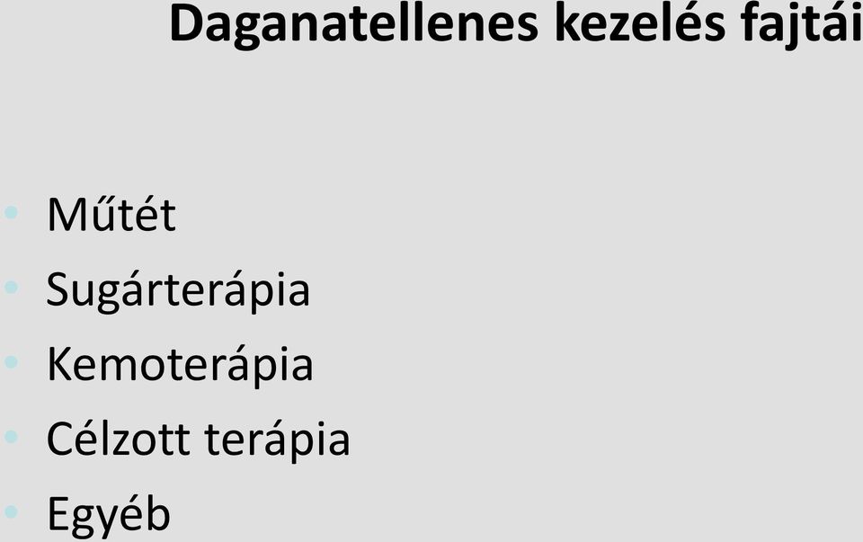Sugárterápia