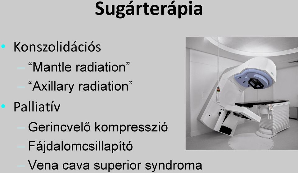 Palliatív Gerincvelő kompresszió