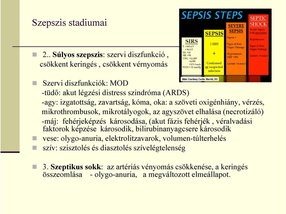 izgatottság, zavartság, kóma, oka: a szöveti oxigénhiány, vérzés, mikrothrombusok, mikrotályogok, az agyszövet elhalása (necrotizáló) -máj: fehérjeképzés