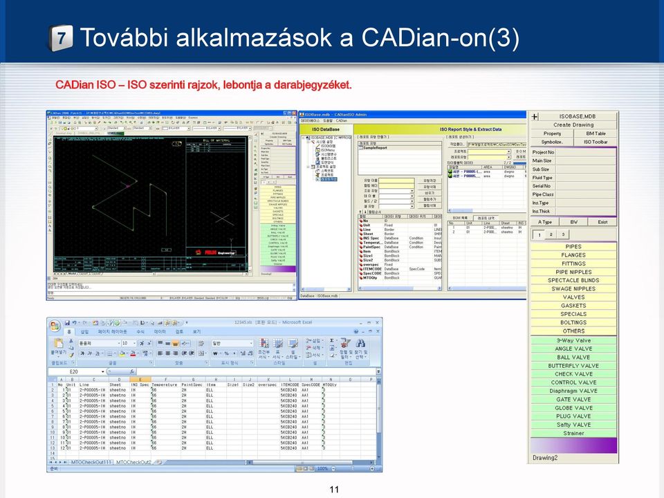 ISO szerinti rajzok,