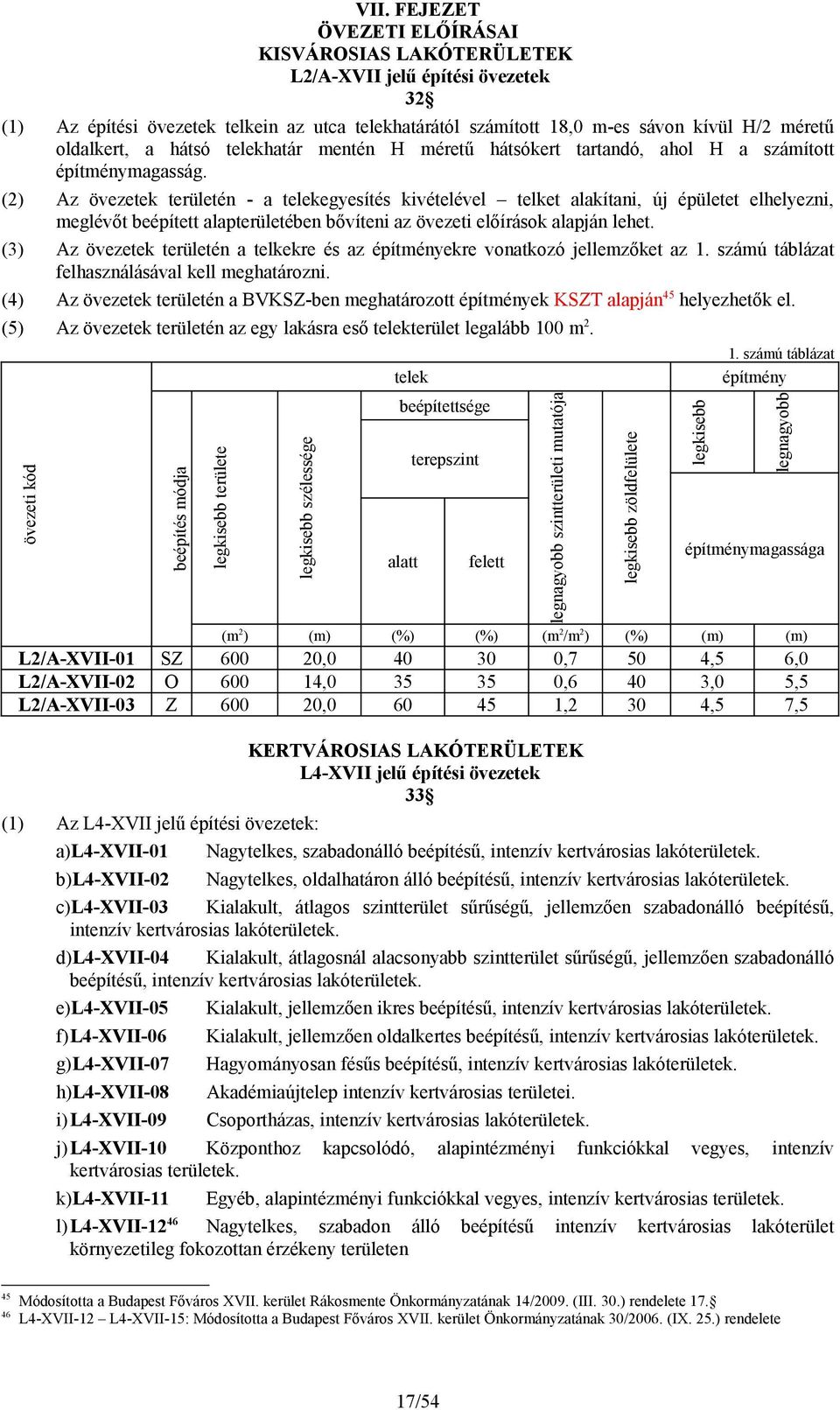 (2) Az övezetek területén - a telekegyesítés kivételével telket alakítani, új épületet elhelyezni, meglévőt beépített alapterületében bővíteni az övezeti előírások alapján lehet.