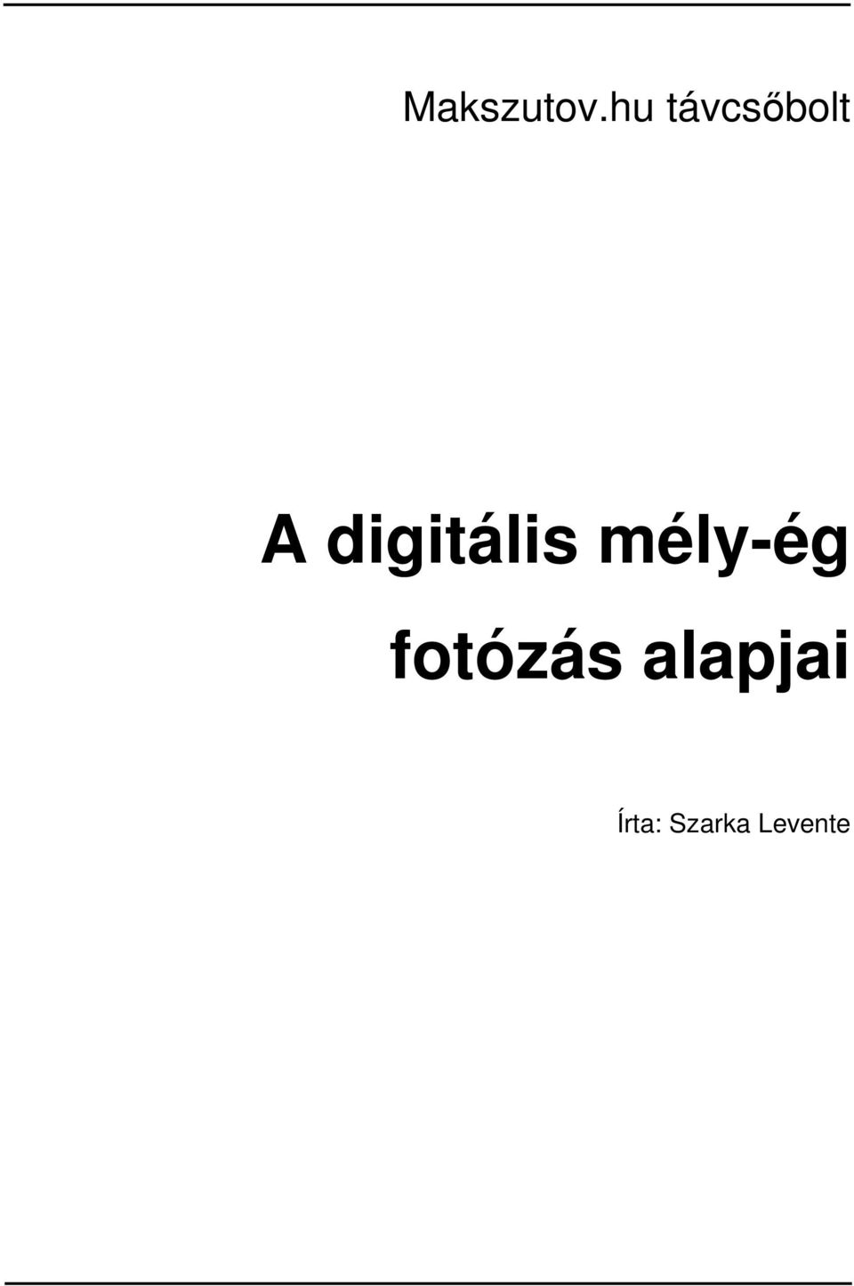 digitális mély-ég