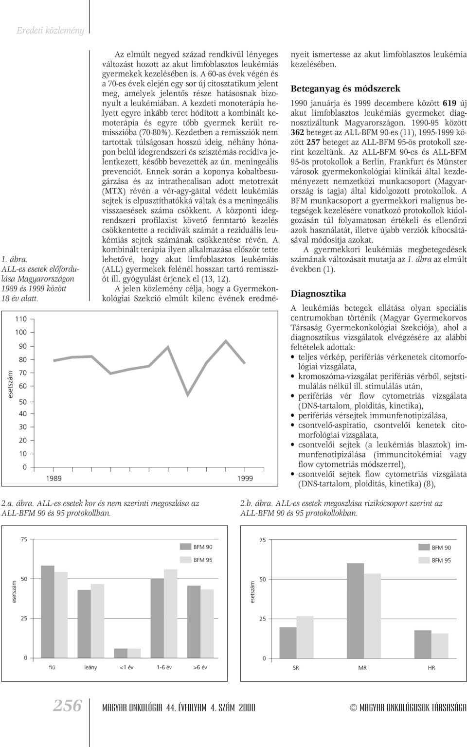 A 6-as évek végén és a 7-es évek elején egy sor új citosztatikum jelent meg, amelyek jelentôs része hatásosnak bizonyult a leukémiában.