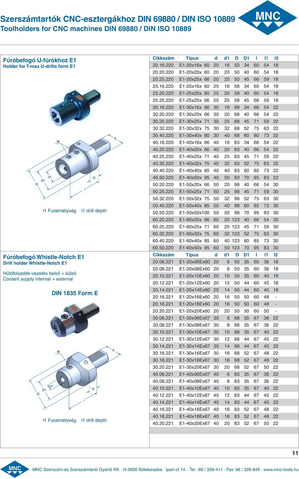 D D1 l l1 l2 20.16.220 E1-20x16x 60 20 16 50 34 60 54 18 20.20.220 E1-20x20x 60 20 20 50 40 60 54 18 20.25.220 E1-20x25x 66 20 25 50 45 66 59 18 25.16.220 E1-25x16x 60 25 16 58 34 60 54 18 25.20.220 E1-25x20x 60 25 20 58 40 60 54 18 25.