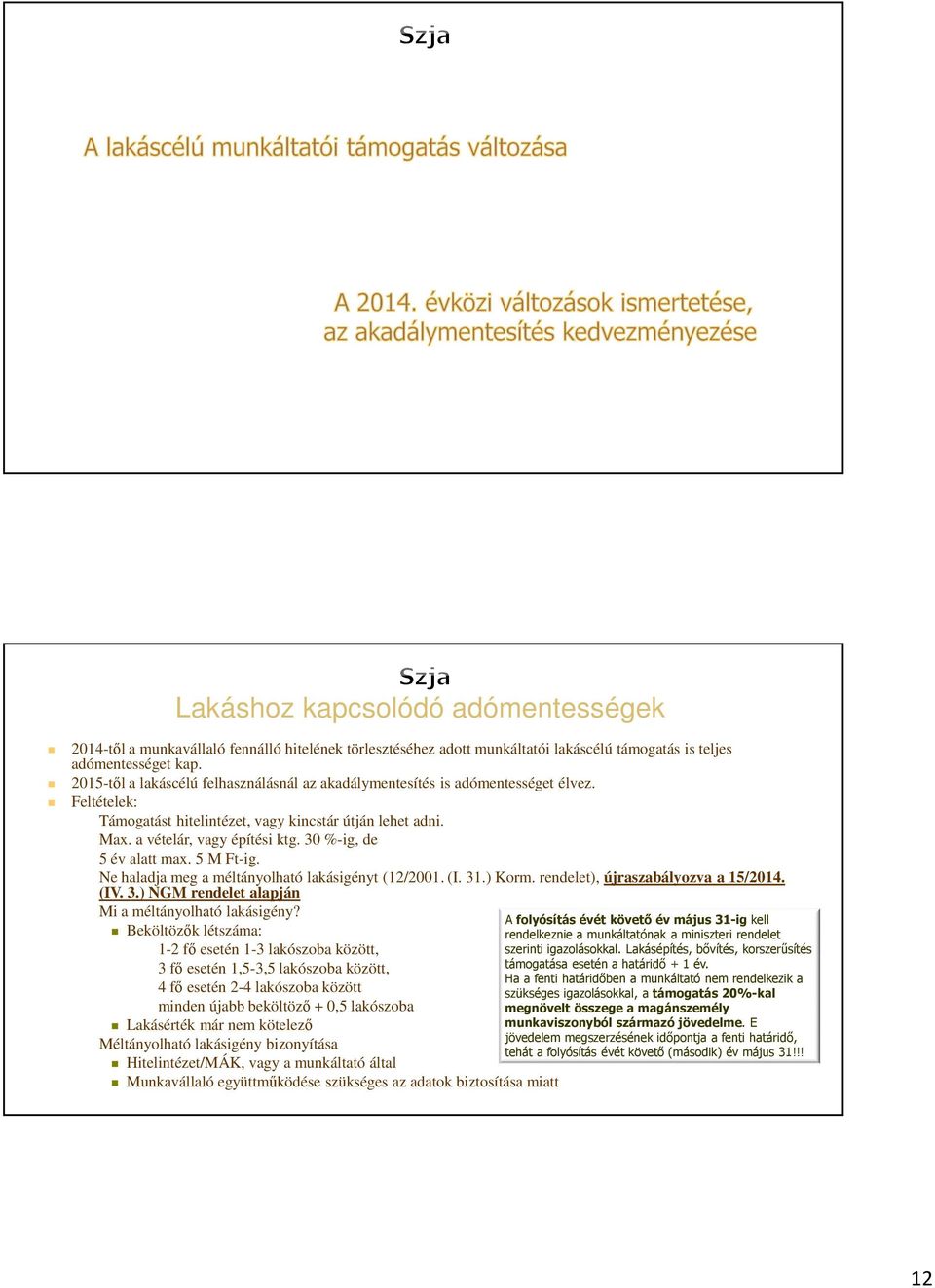 30 %-ig, de 5 év alatt max. 5 M Ft-ig. Ne haladja meg a méltányolható lakásigényt (12/2001. (I. 31.) Korm. rendelet), újraszabályozva a 15/2014. (IV. 3.) NGM rendelet alapján Mi a méltányolható lakásigény?