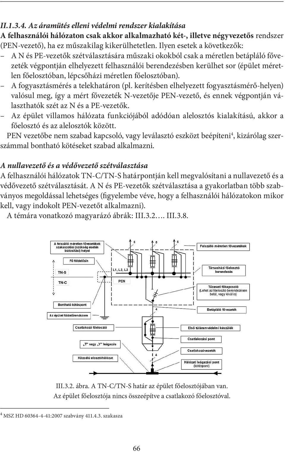 főelosztóban, lépcsőházi méretlen főelosztóban). A fogyasztásmérés a telekhatáron (pl.