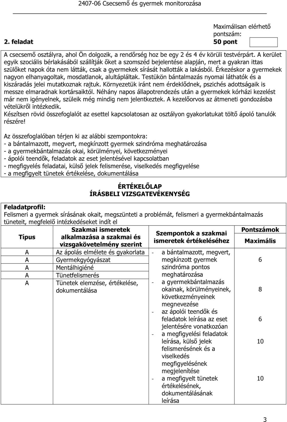 Érkezéskor a gyermekek nagyon elhanyagoltak, mosdatlanok, alultápláltak. Testükön bántalmazás nyomai láthatók és a kiszáradás jelei mutatkoznak rajtuk.