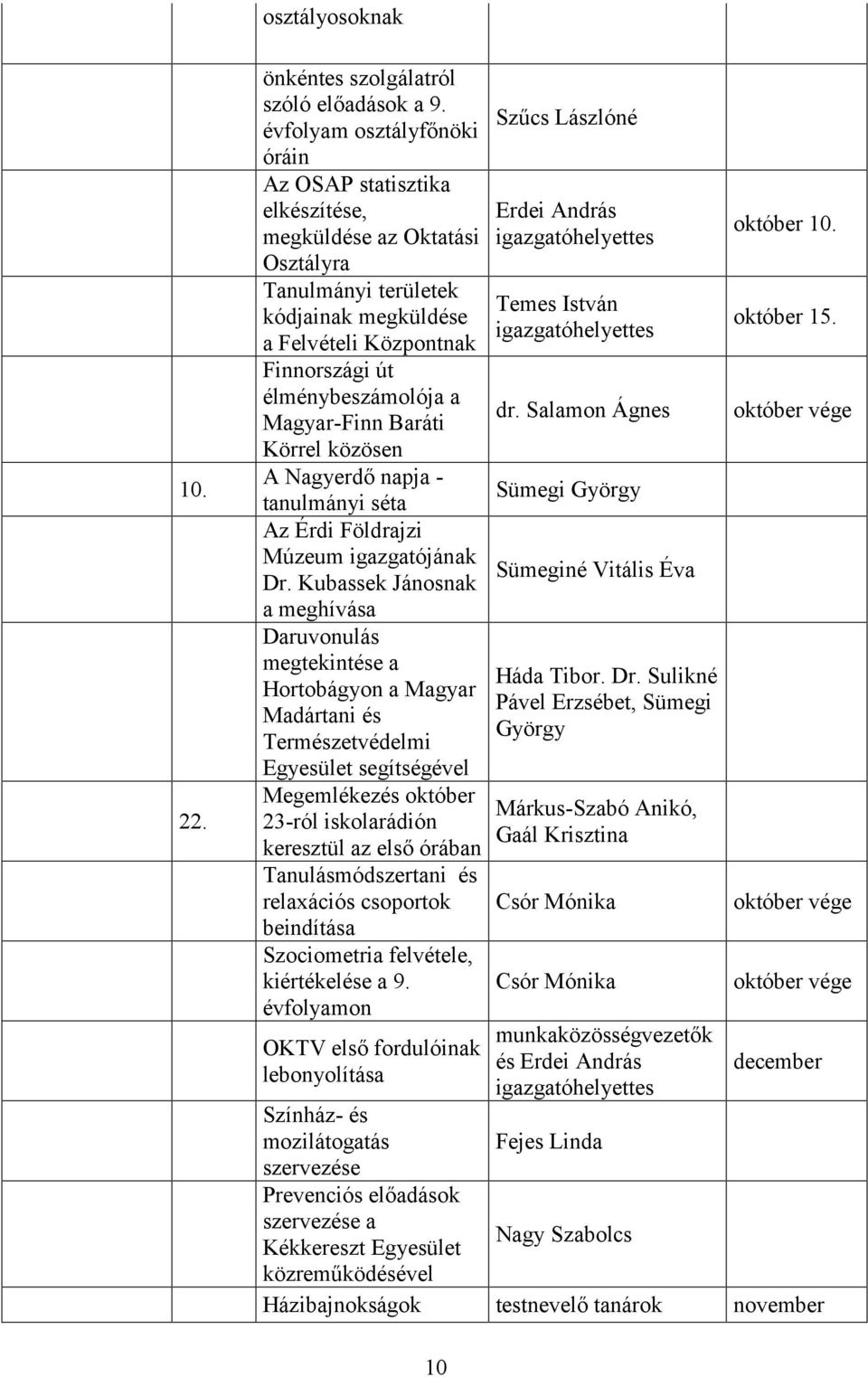 Magyar-Finn Baráti Körrel közösen A Nagyerdő napja - tanulmányi séta Az Érdi Földrajzi Múzeum igazgatójának Dr.