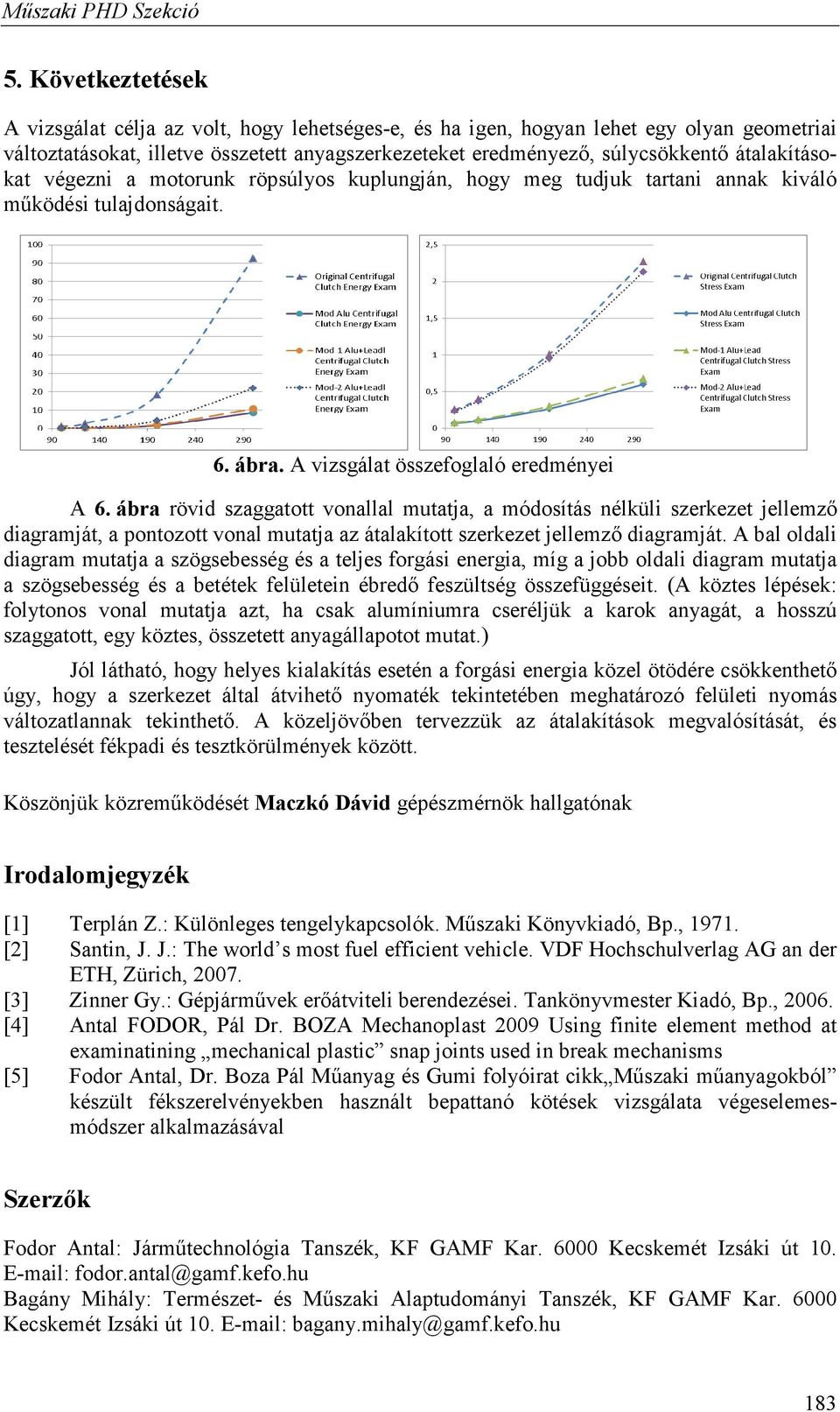 ábra rövid szaggatott vonallal mutatja, a módosítás nélküli szerkezet jellemző diagramját, a pontozott vonal mutatja az átalakított szerkezet jellemző diagramját.