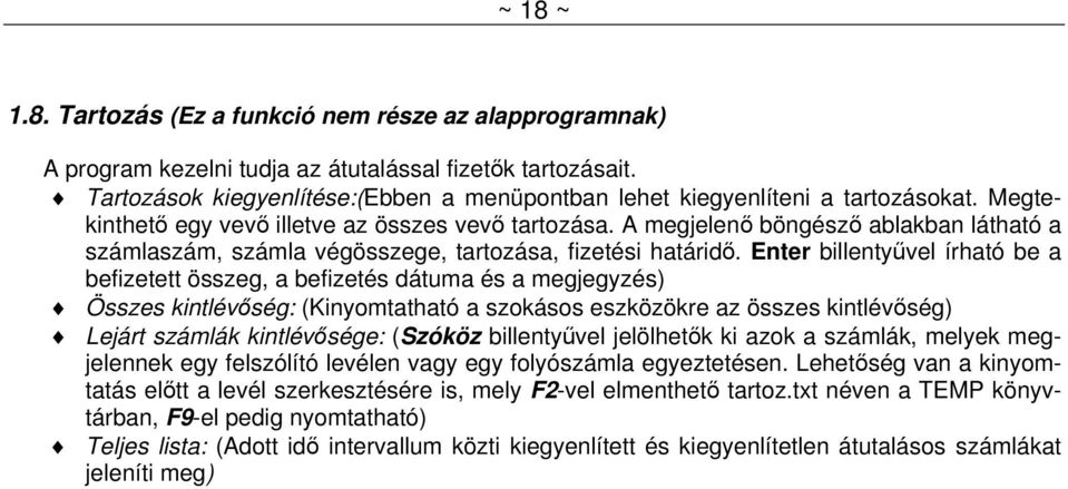 A megjelenő böngésző ablakban látható a számlaszám, számla végösszege, tartozása, fizetési határidő.