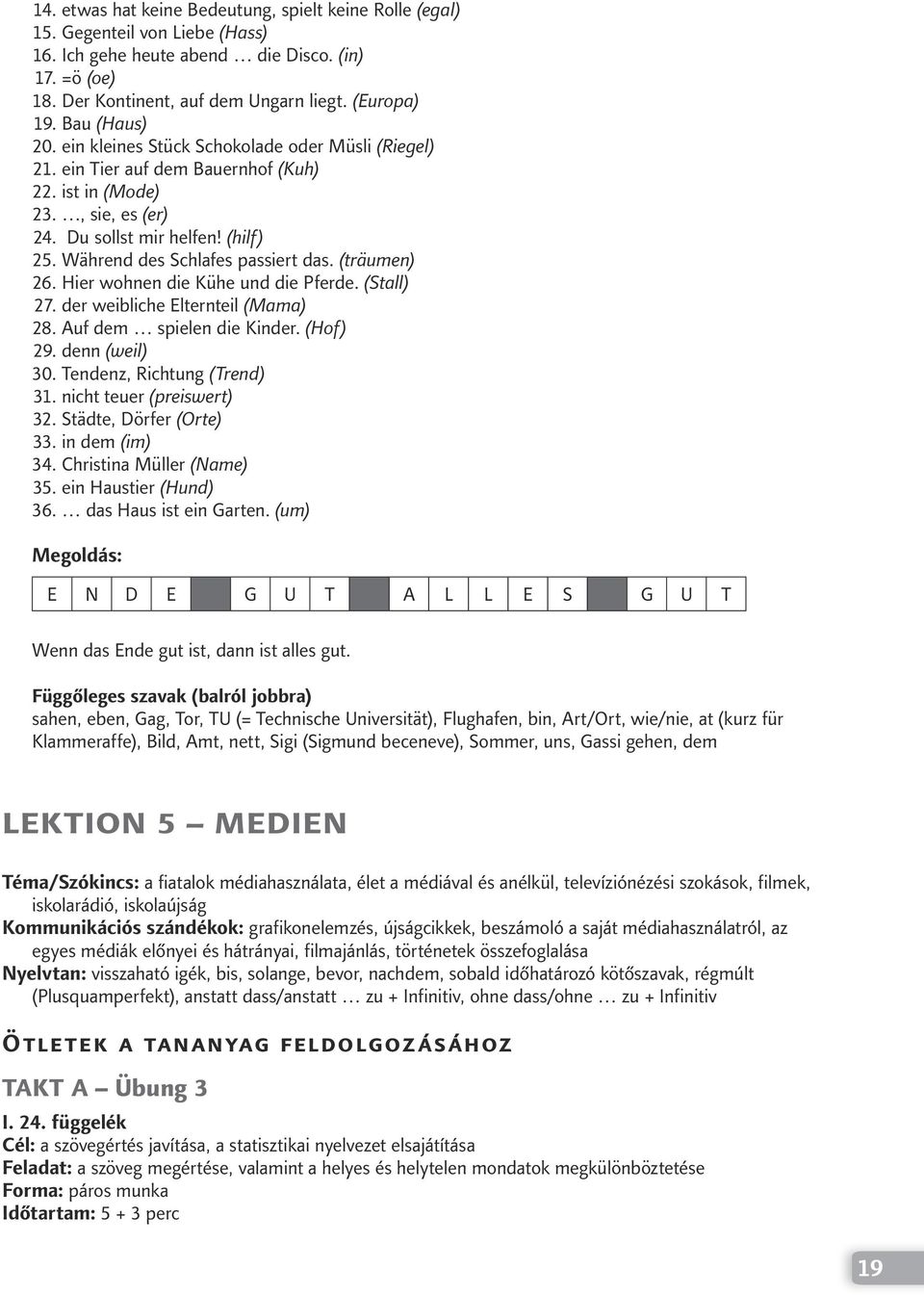 Während des Schlafes passiert das. (träumen) 26. Hier wohnen die Kühe und die Pferde. (Stall) 27. der weibliche Elternteil (Mama) 28. Auf dem spielen die Kinder. (Hof) 29. denn (weil) 30.