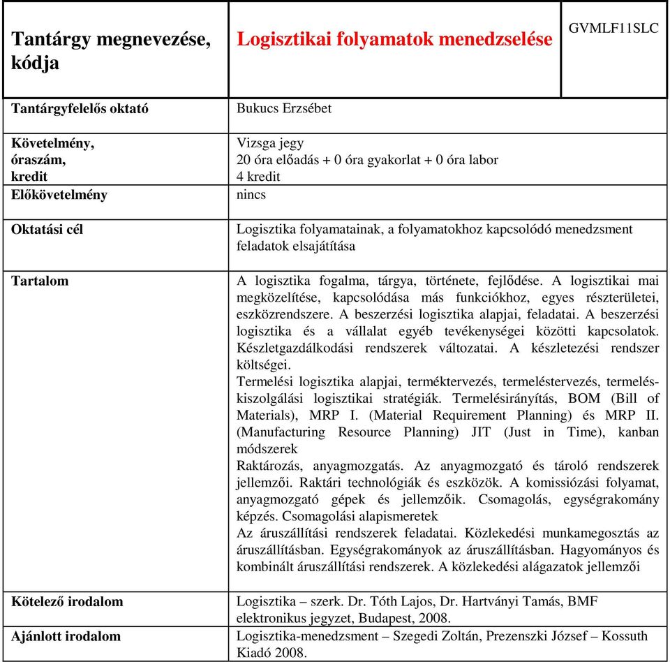 A beszerzési logisztika alapjai, feladatai. A beszerzési logisztika és a vállalat egyéb tevékenységei közötti kapcsolatok. Készletgazdálkodási rendszerek változatai. A készletezési rendszer költségei.