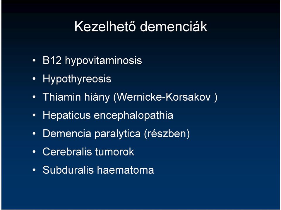 (Wernicke-Korsakov ) Hepaticus