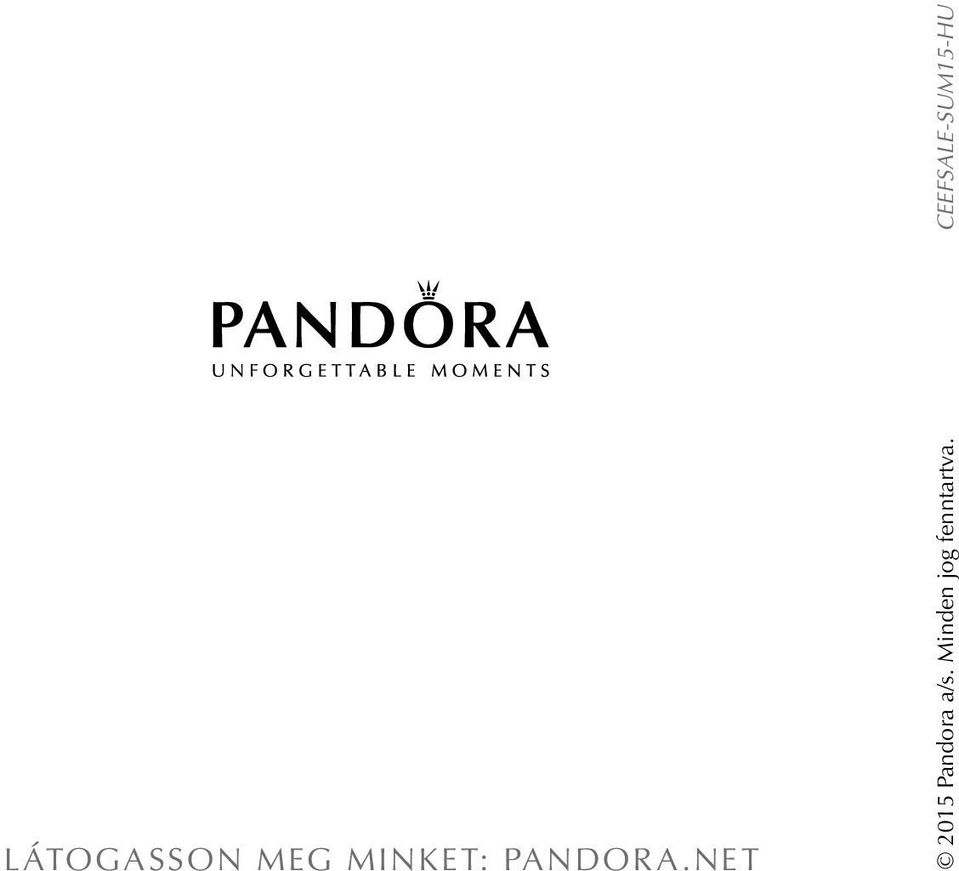 net 2015 Pandora a/s.