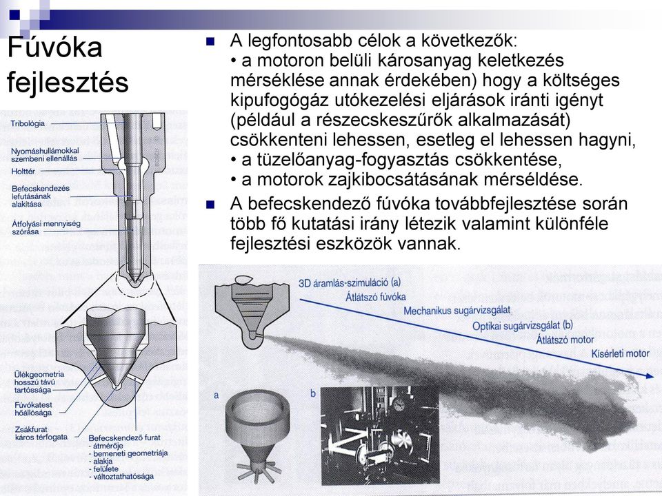 lehessen, esetleg el lehessen hagyni, a tüzelőanyag-fogyasztás csökkentése, a motorok zajkibocsátásának mérséldése.