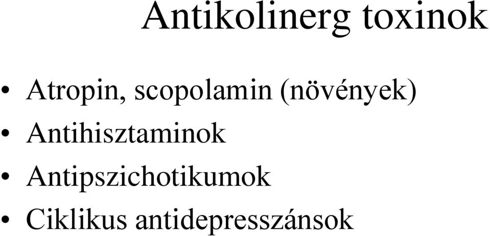 (növények) Antihisztaminok