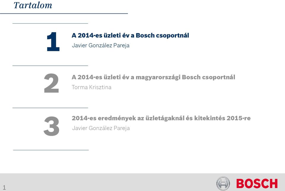 Bosch csoportnál Torma Krisztina 3 Javier 2014-es