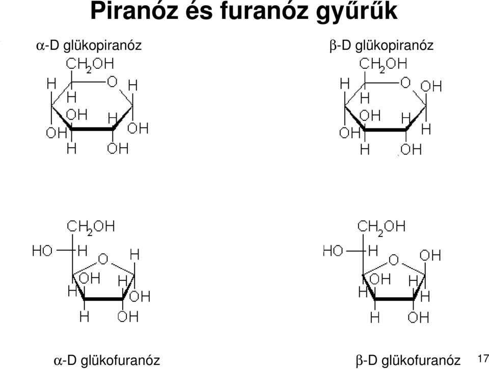 β-d glükopiranóz α-d