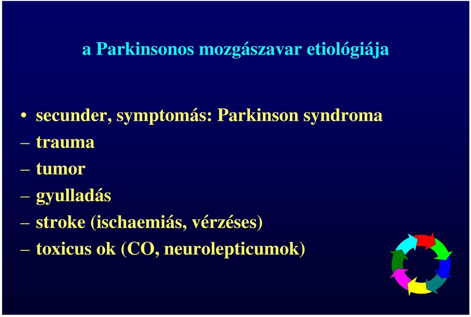 trauma tumor gyulladás stroke