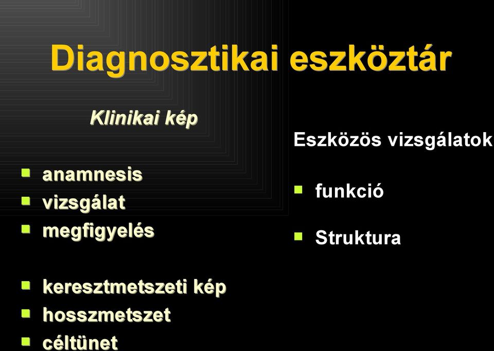 vizsgálat funkció megfigyelés