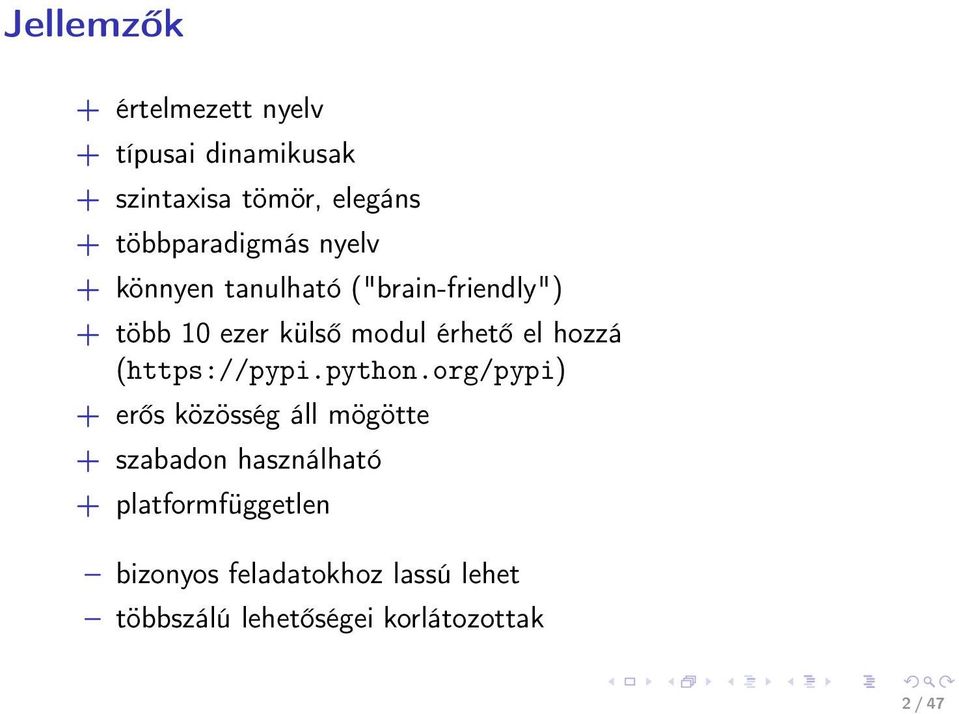 érhető el hozzá (https://pypi.python.