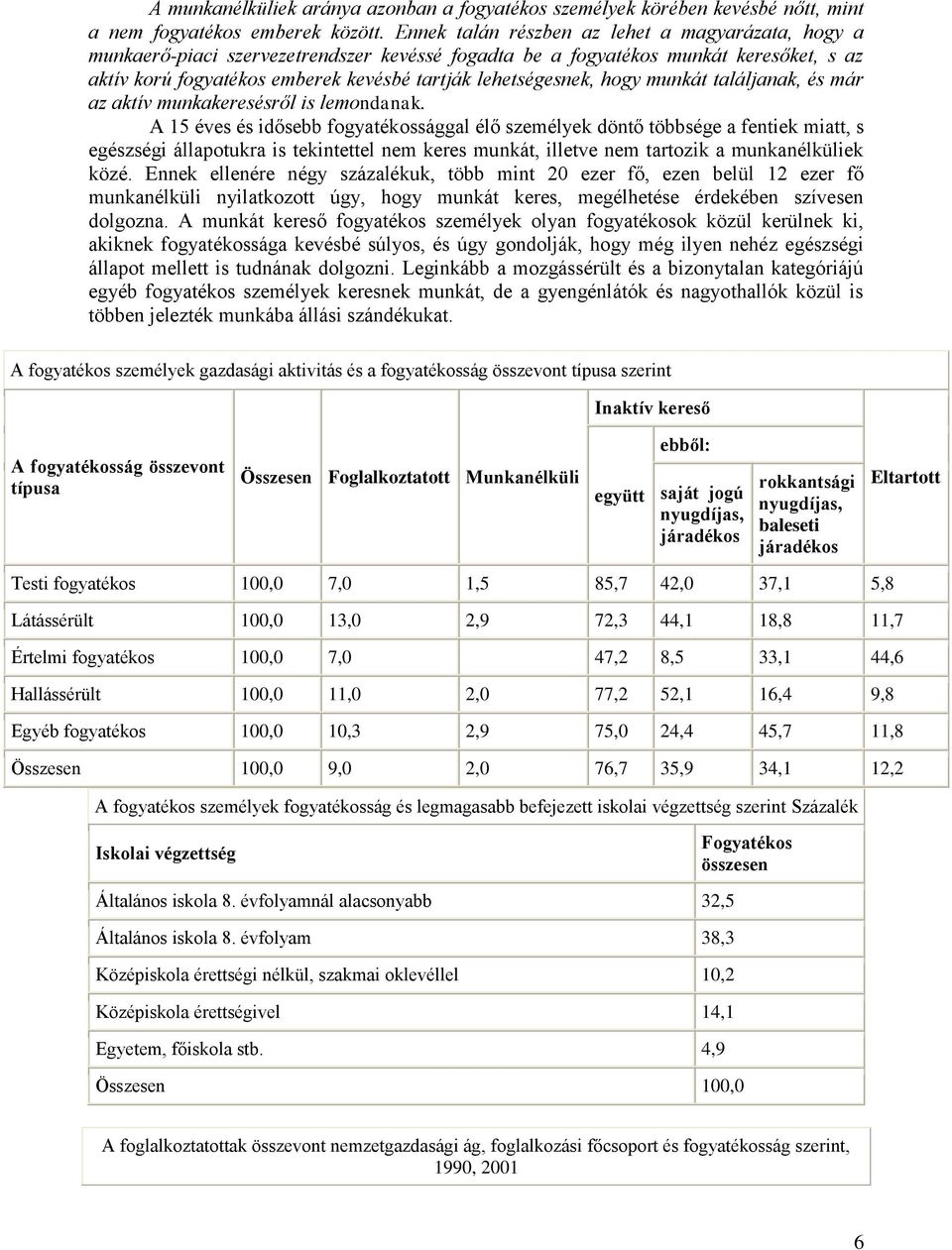 hogy munkát találjanak, és már az aktív munkakeresésről is lemondanak.