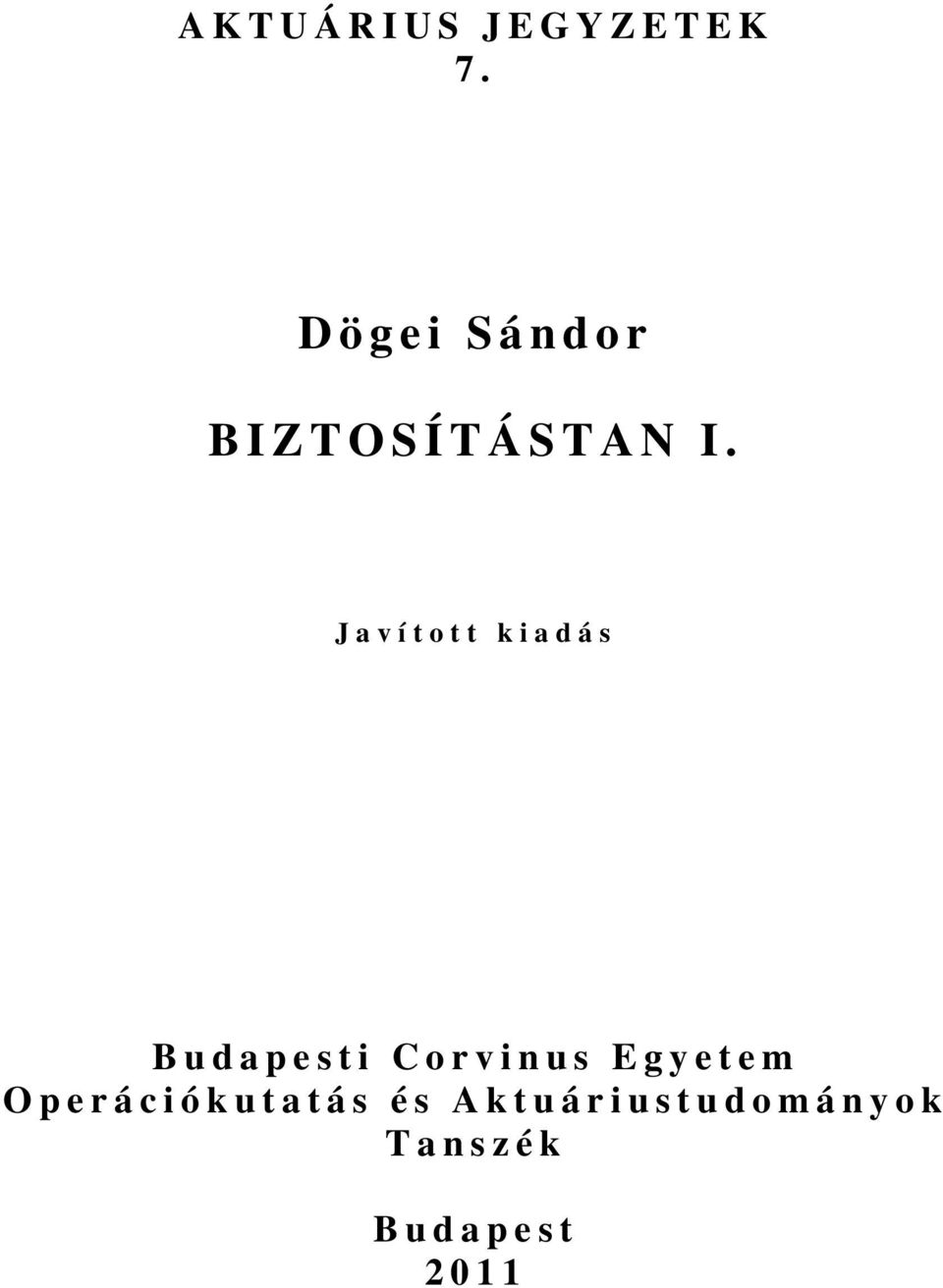 Javított kiadás Budapesti Corvinus