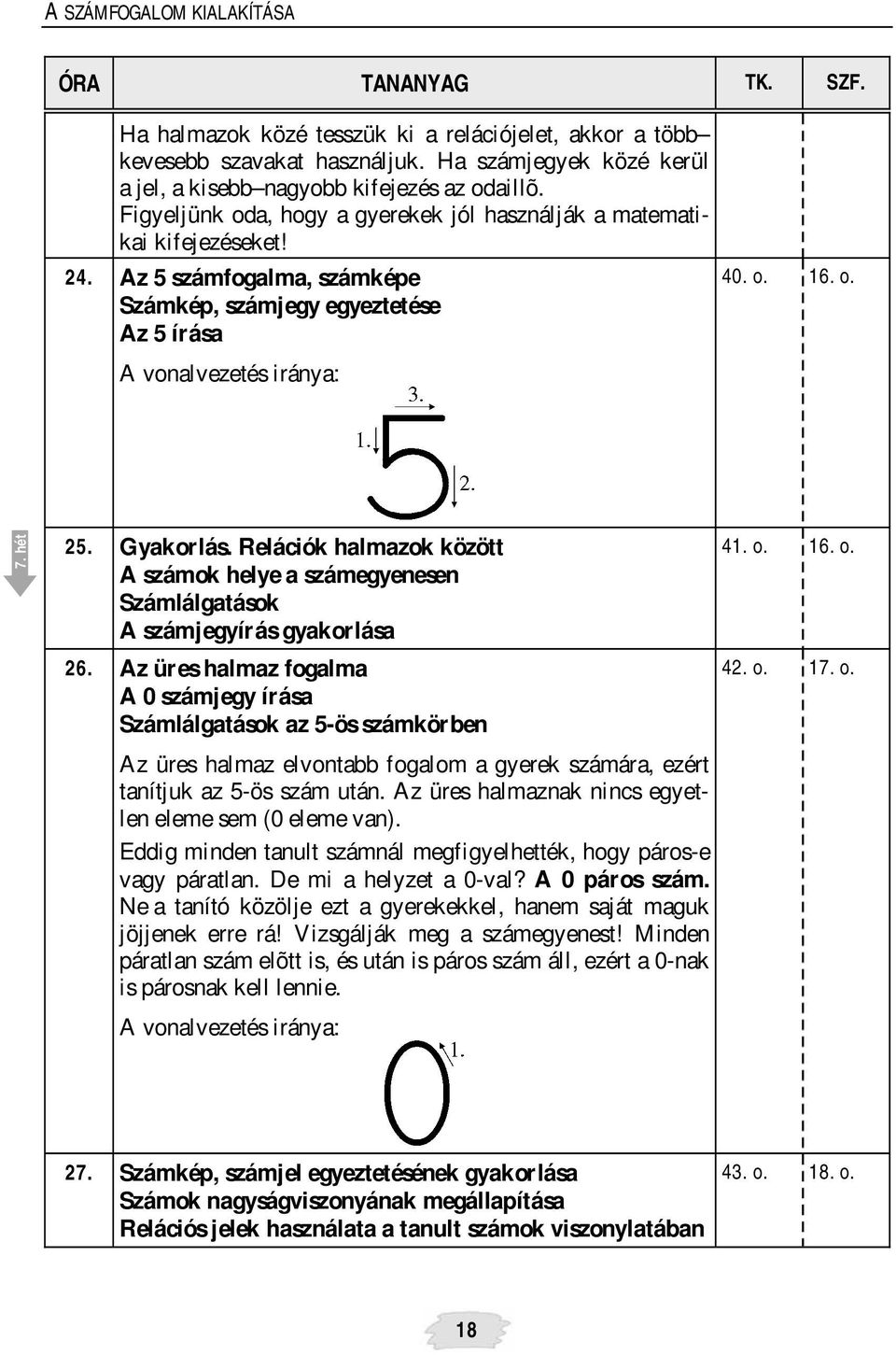 Gyakorlás. Relációk halmazok között A számok helye a számegyenesen Számlálgatások A számjegyírás gyakorlása 26.