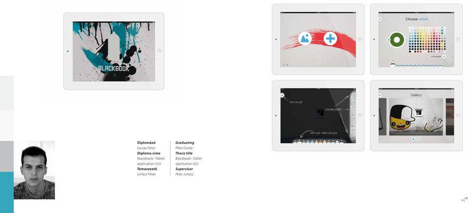 Péter Gorda Blackbook Tablet