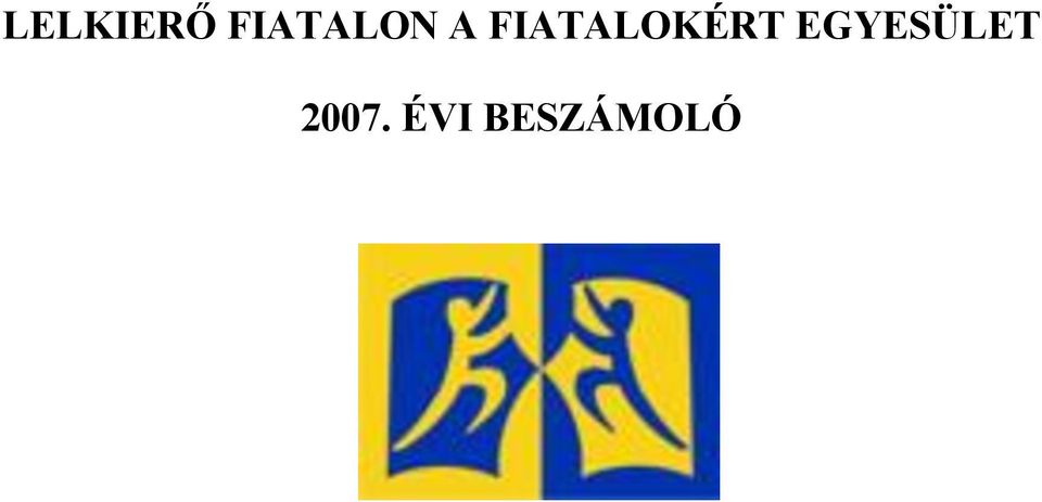 FIATALOKÉRT