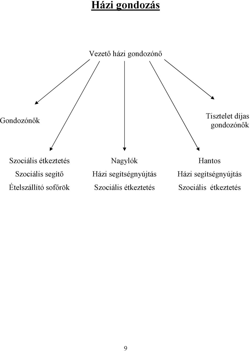 Szociális segítő Házi segítségnyújtás Házi segítségnyújtás