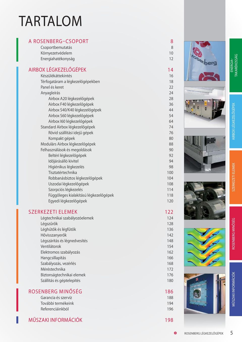 szállítási idejű gépek 76 Kompakt gépek 80 Modulárs Airbox légkezelőgépek 88 Felhasználások és megoldások 90 eltéri légkezelőgépek 92 Időjárásálló kivitel 94 igiénikus légkezelés 98 Tisztatértechnika