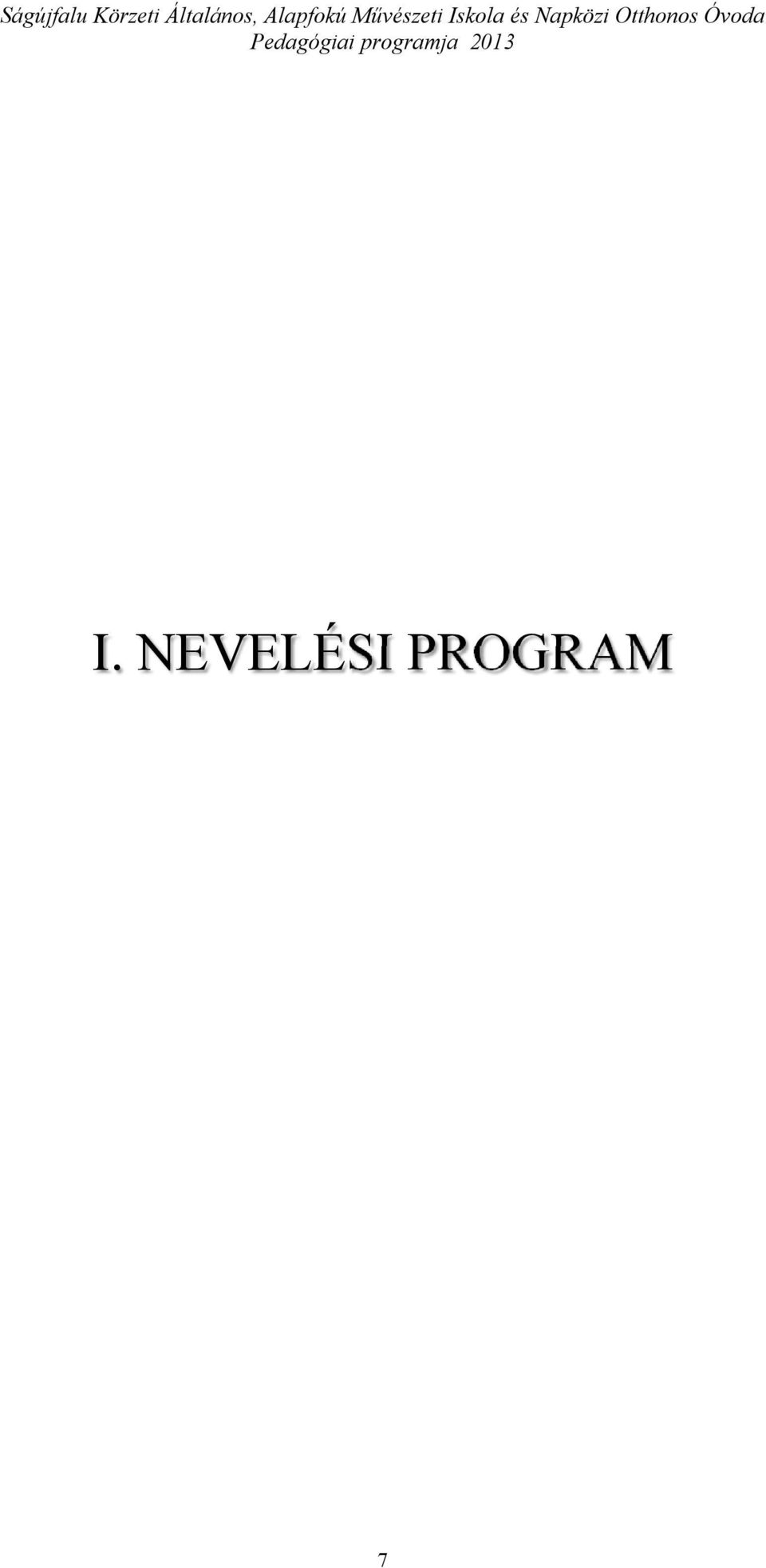 PROGRAM 7