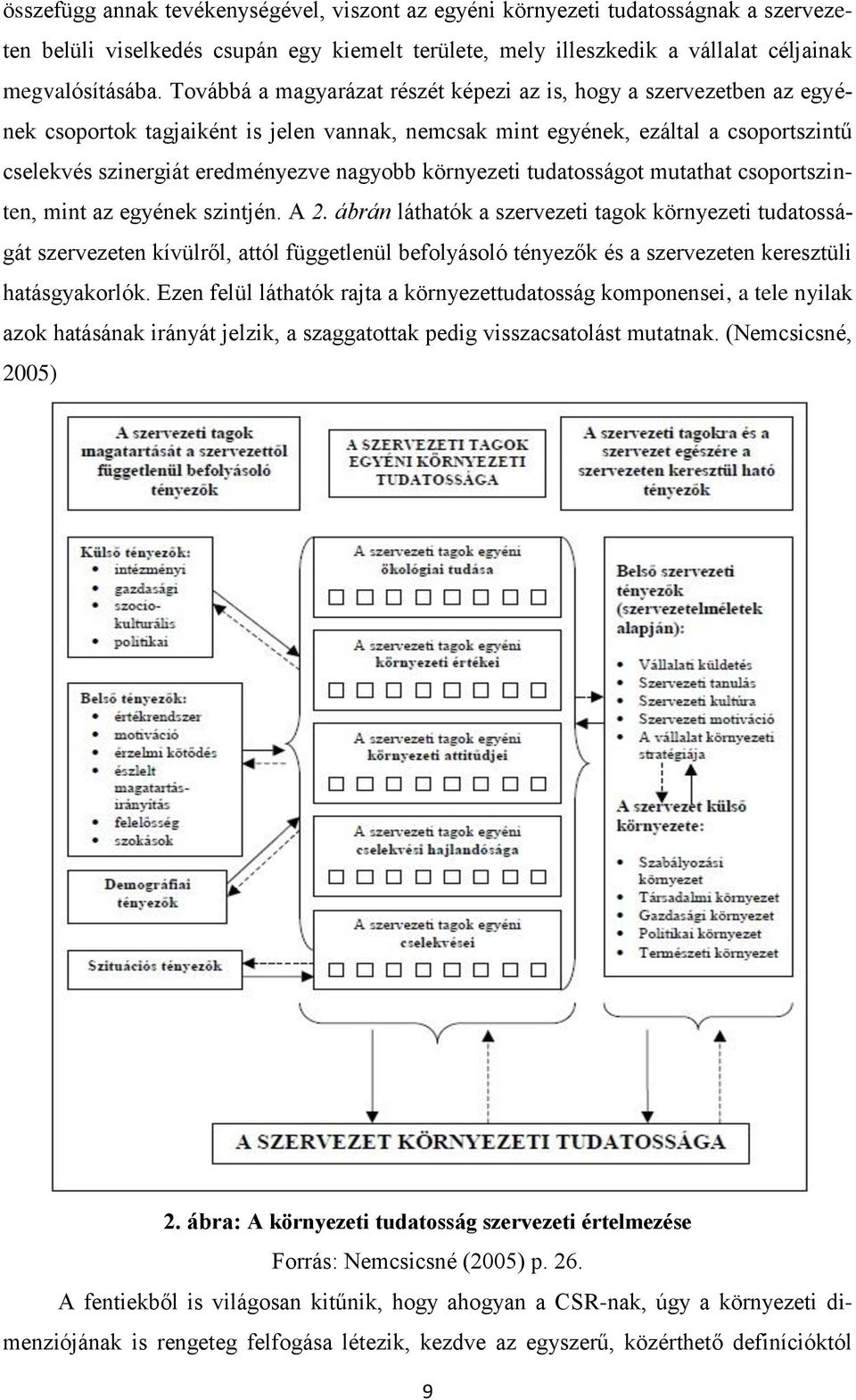 környezeti tudatosságot mutathat csoportszinten, mint az egyének szintjén. A 2.