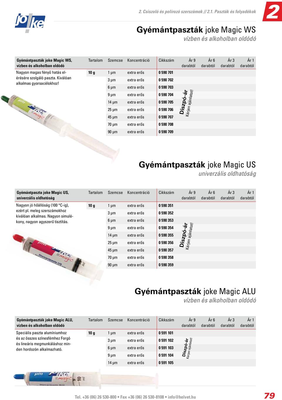 Tartalom Szemcse Koncentráció Cikkszám Ár 9 1 μm extra erős 3 μm extra erős 6 μm extra erős Ár 6 Ár 3 9 μm extra erős 14 μm extra erős 25 μm extra erős 45 μm extra erős Diszpó-ár Kérjen ajánlatot!