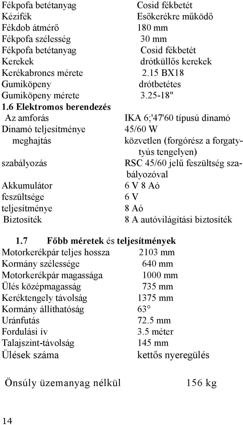 kerekek 2.15 BX18 drótbetétes 3.