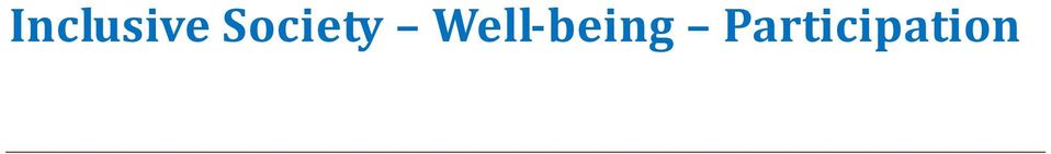 Well-being